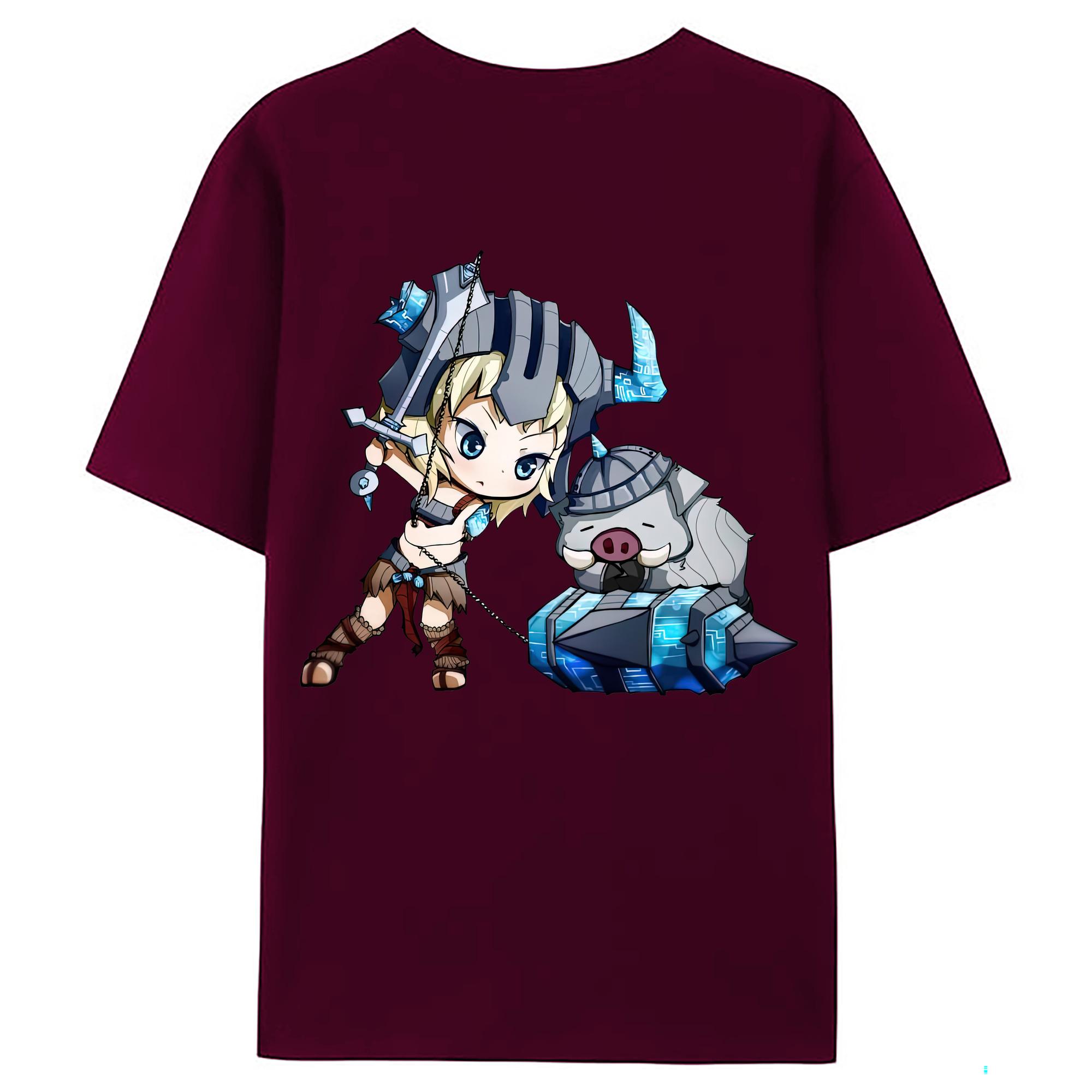 （画像用） リーグ・オブ・レジェンド League of Legends LOL レディース半袖Tシャツ(バックプリント)